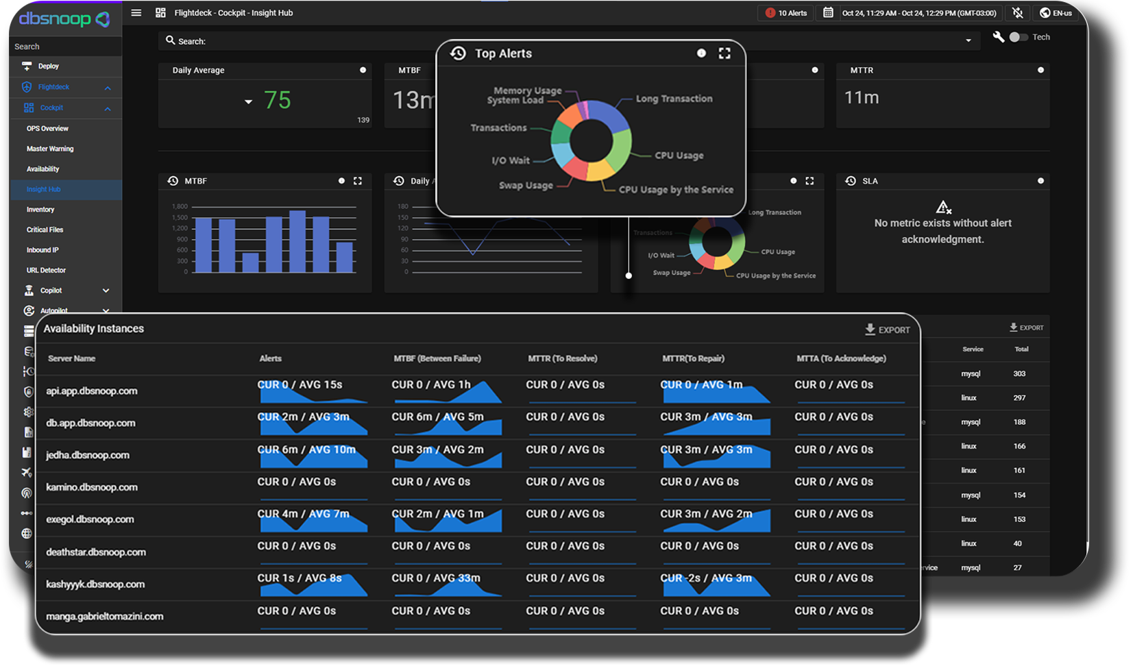 dbsnoop insight hub